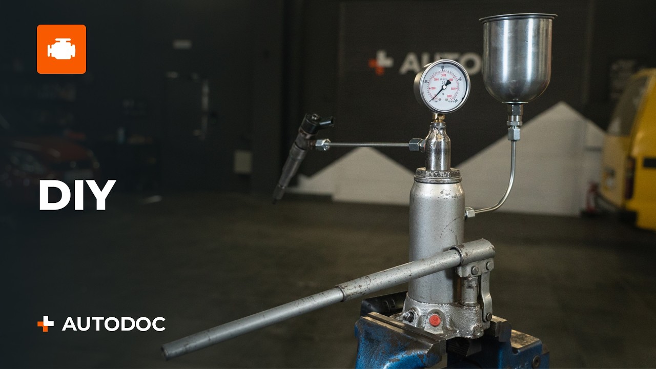 How to make an injector test bench yourself