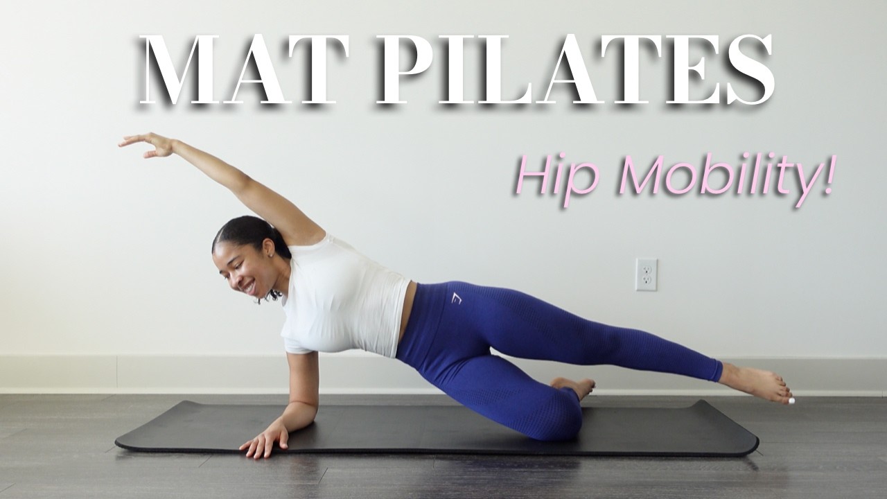 12 Min Pilates Lean Legs & Hip Mobility | Clean Lines