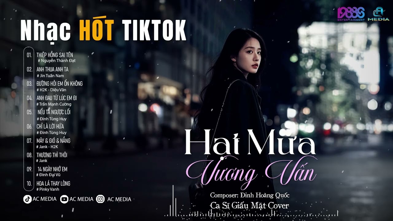 HẠT MƯA VƯƠNG VẤN - THIỆP HỒNG SAI TÊN - EM THUA CÔ TA - 2 NGƯỜI 2 HƯỚNG - NHƯỜNG LẠI NỖI ĐAU