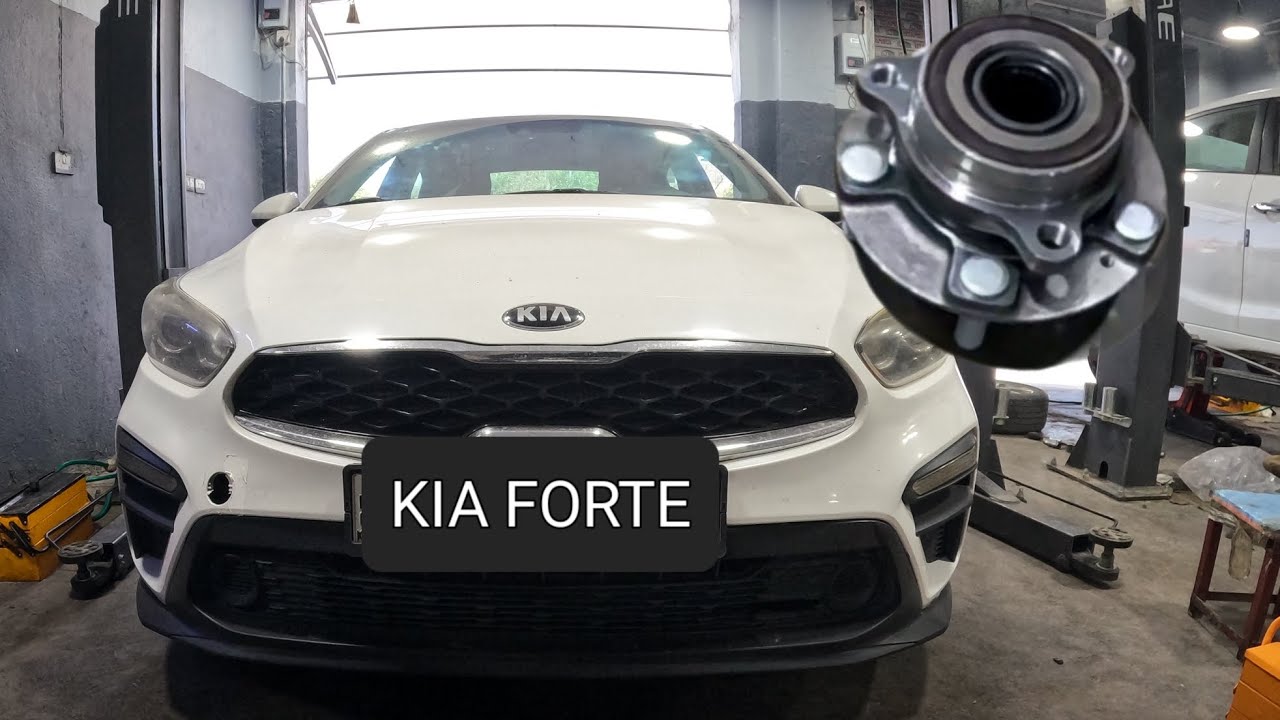 замена подшипника ступицы переднего ... kia forte 2019 - 2023 #киа #подвеска #ходовая