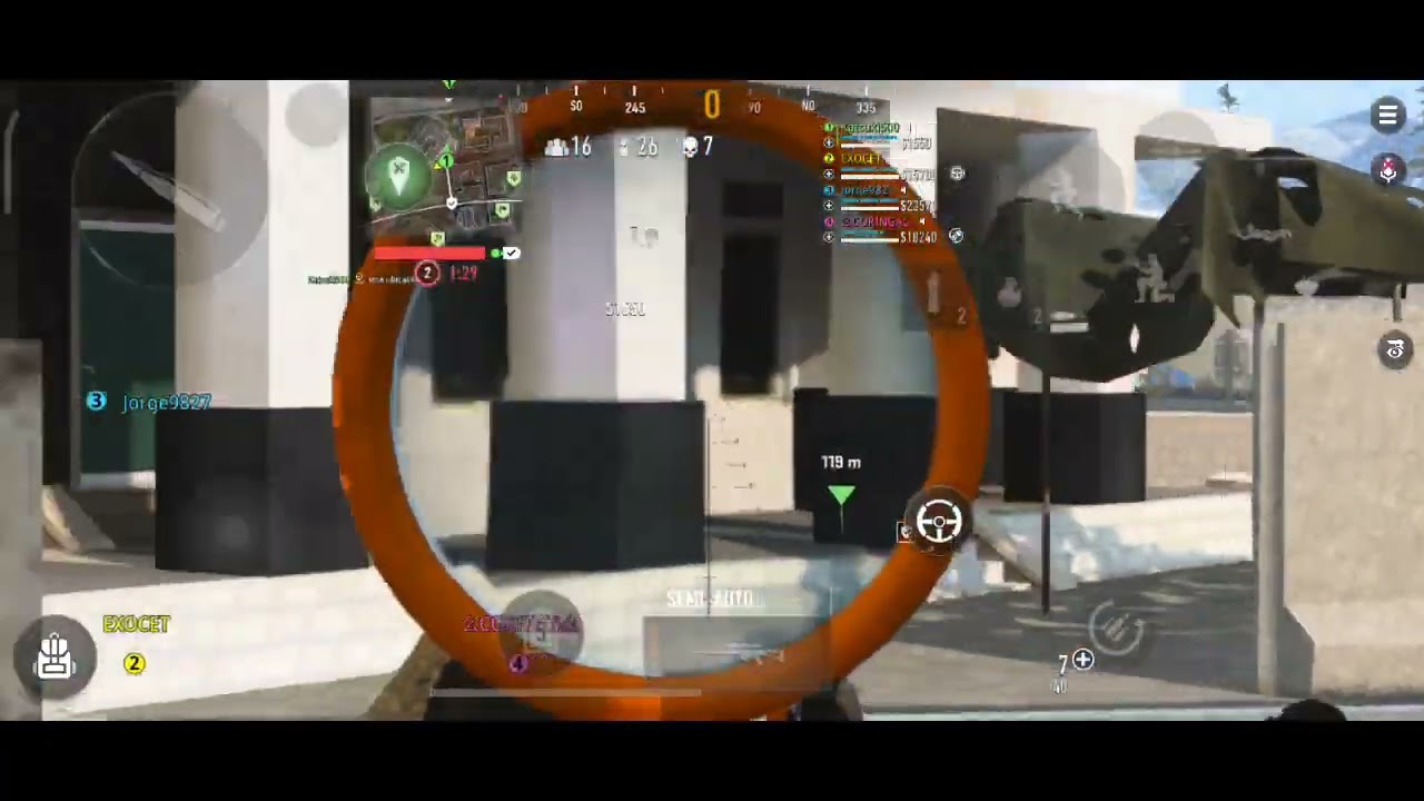 Jugando una partida de warzone mobile 3.10 en un poco f4 5G a gráficos mínimos y FPS a 30