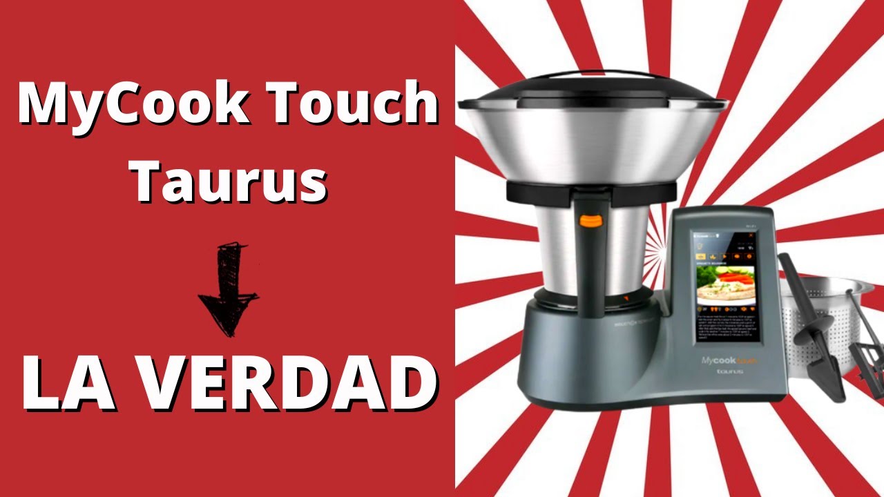 Robot de cocina MyCook Touch de Taurus 😰 OPINIÓN SINCERA ¿Merece la pena?  🍓 RECETA Espuma de FRESA