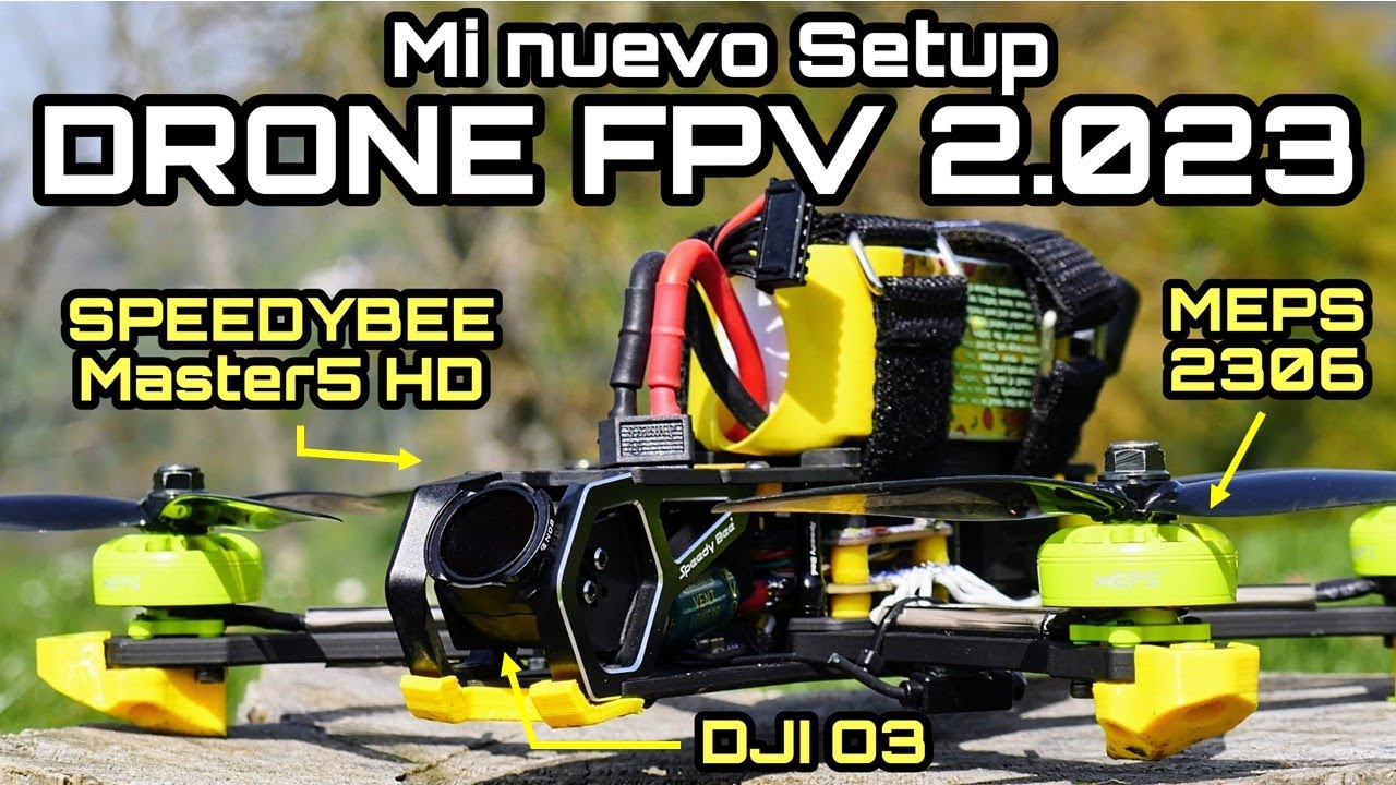 NUEVO DRONE FREESTYLE 2023: SETUP Y COMPONENTES