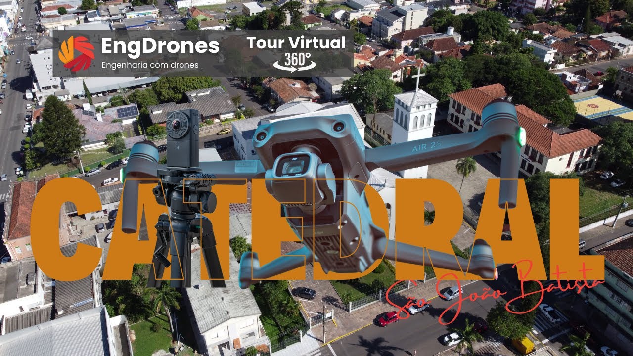 FILMAGEM A&Eacute;REA - Catedral S&atilde;o Jo&atilde;o Batista | EngDrones