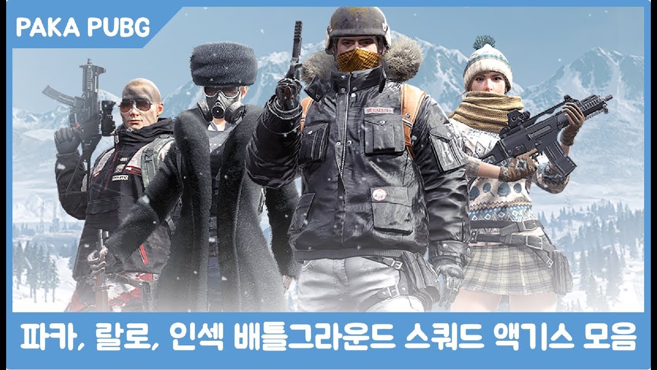 파카, 랄로, 인섹의 꿀잼 스쿼드 액기스 모음. PAKA 저녁방송
