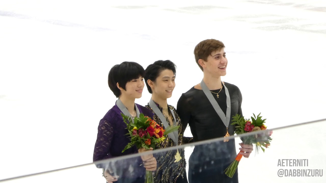 [4K] 180922 Yuzuru Hanyu 羽生結弦 2018 ACI Medal Ceremony
