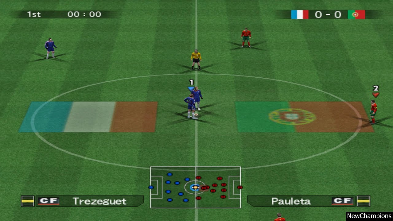 Pro Evolution Soccer 5 - France Vs. Portugal