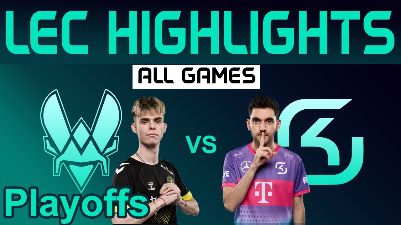 VIT vs SK Highlights ALL GAMES R1 LEC Spring Playoffs 2024 Team Vitality vs SK Gaming by Onivia