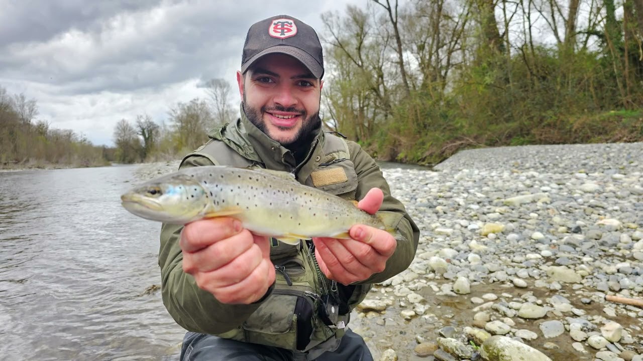 On pêche des TRUITES juste après la GRÊLE ?!