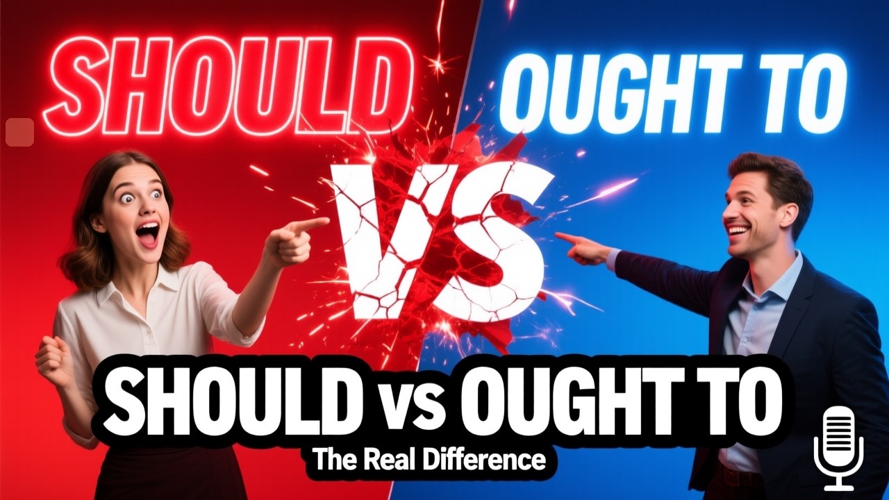 Daily English Learning Podcast | Mastering Should, Ought To and Had Better