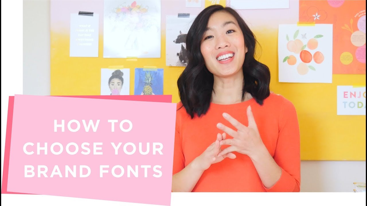How to Choose Your Brand Fonts