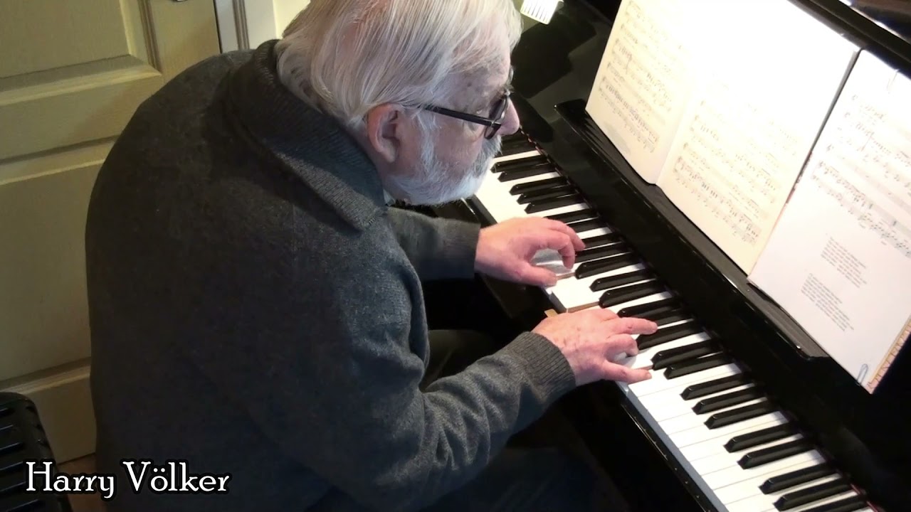 AGUA DE BEBER - Bossa Nova - piano - Harry Völker