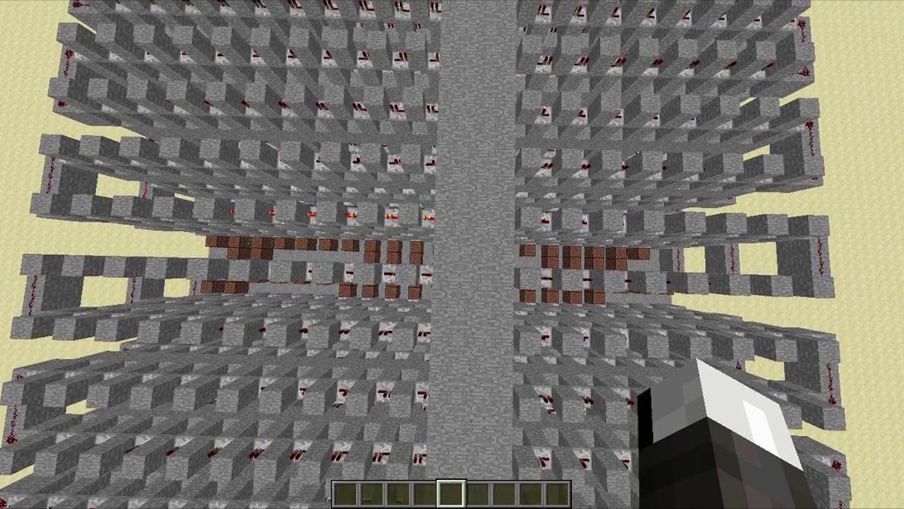 Bach, Toccata and Fugue in D Minor, Minecraft NoteBlock
