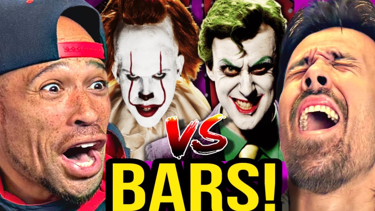 The Joker vs Pennywise! Epic Rap Battles Of History - REACTION - W @AnthonyRay