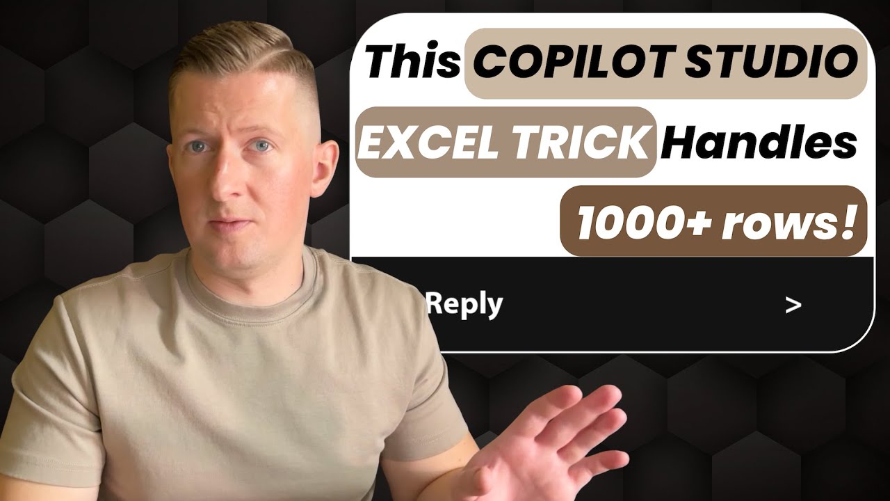 How To Process 1000+ Excel Rows as Data Source With Microsoft Copilot Studio (Complete Guide)