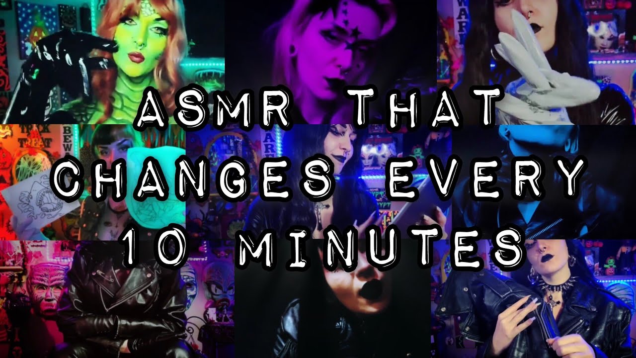 {ASMR CRYPT BEST OF 2025 COMPILATION} Changes EVERY 10 Minutes | Shiny Latex, Leather Creaks