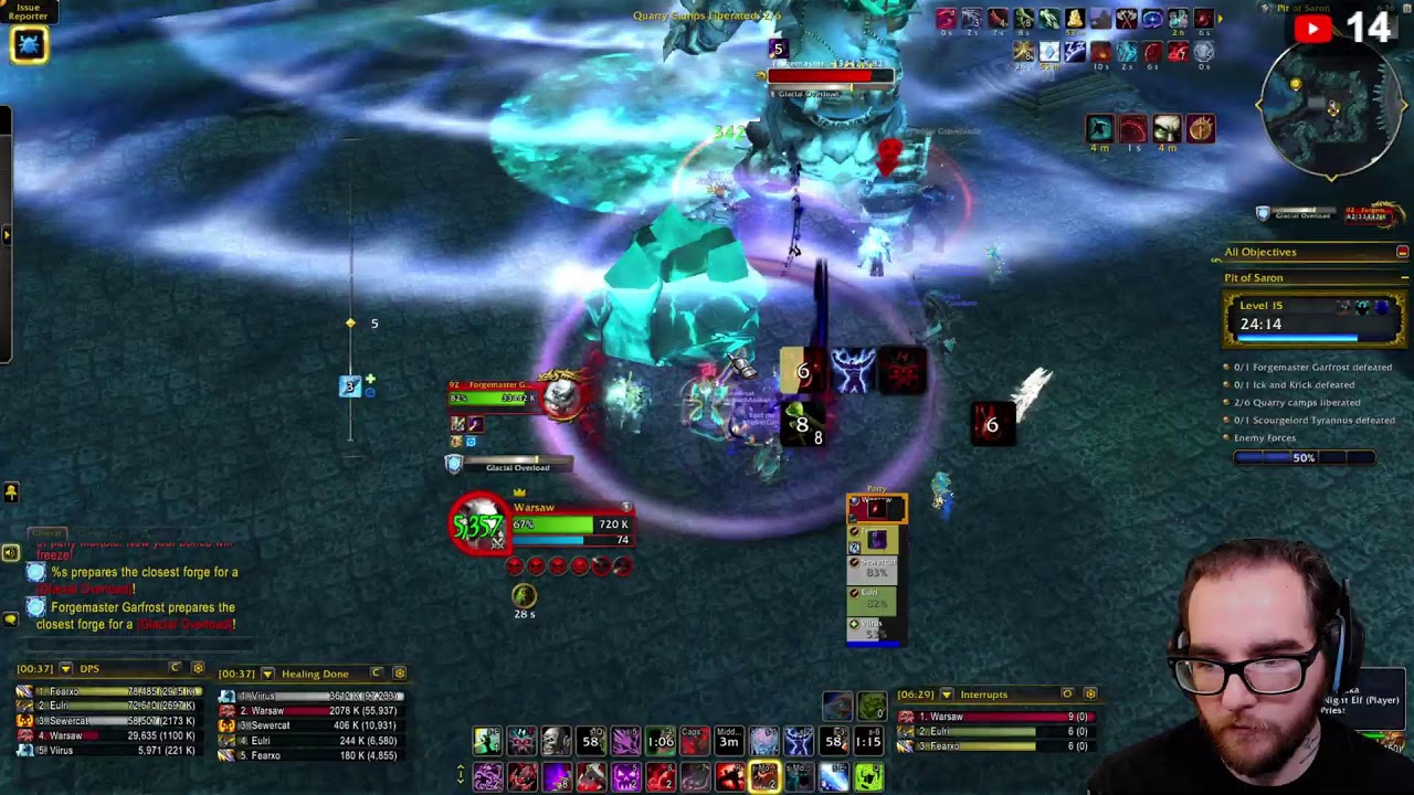 Blood DK Mythic+ Pugging in the Midnight Beta | WoW Tank POV