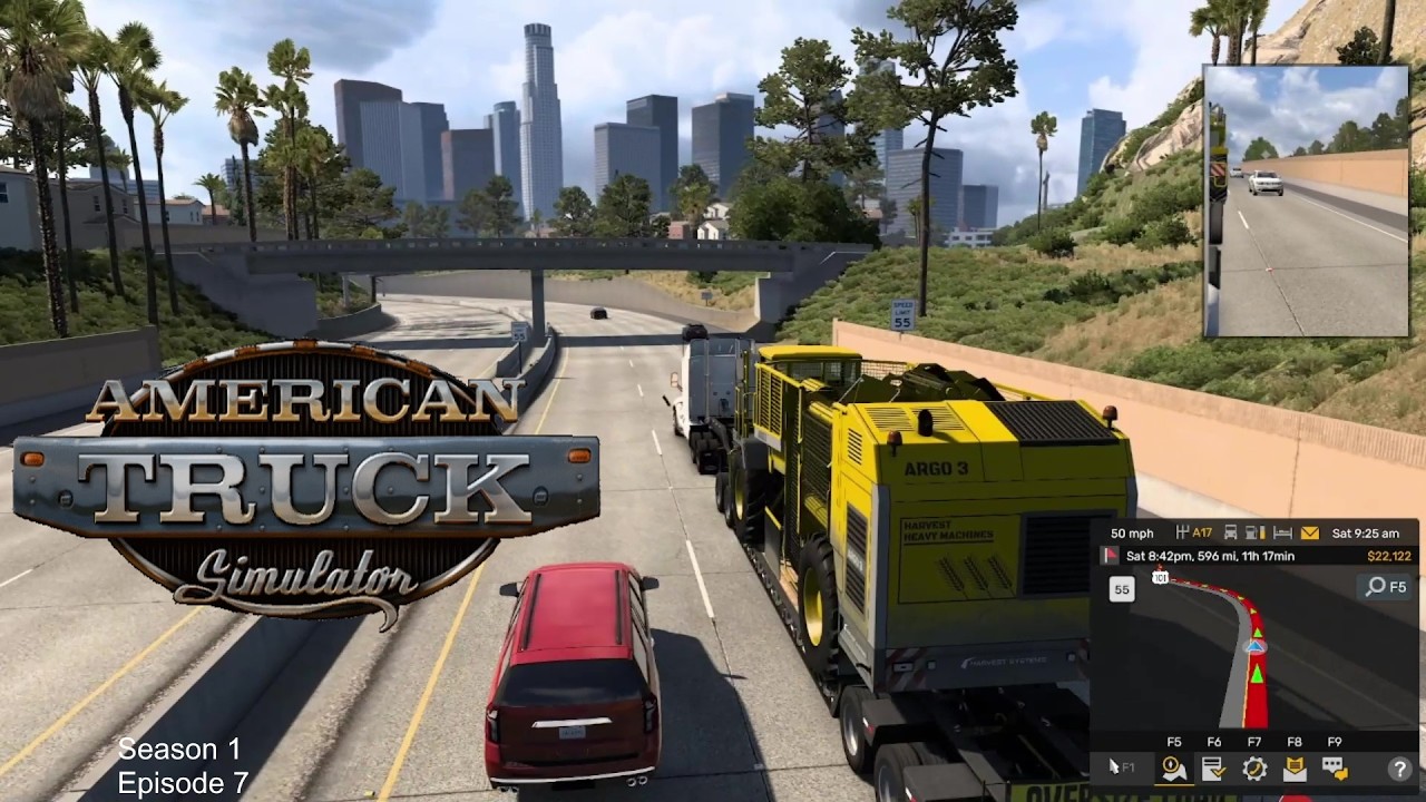 American Truck Simulator | Trucker Takes Longest Contract Available | Season 1 Episode 7