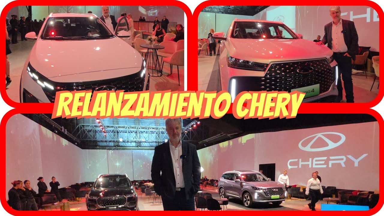 CHERY: RELANZAMIENTO EN ARGENTINA CON 4 MODELOS: TIGGO 2, 4 7 Y 8. (9.10.25)