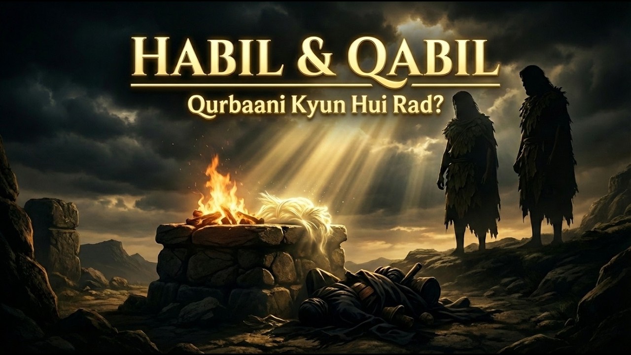 The First Murder in History: Story of Abel & Cain in Urdu | Manzil-e-Imaan