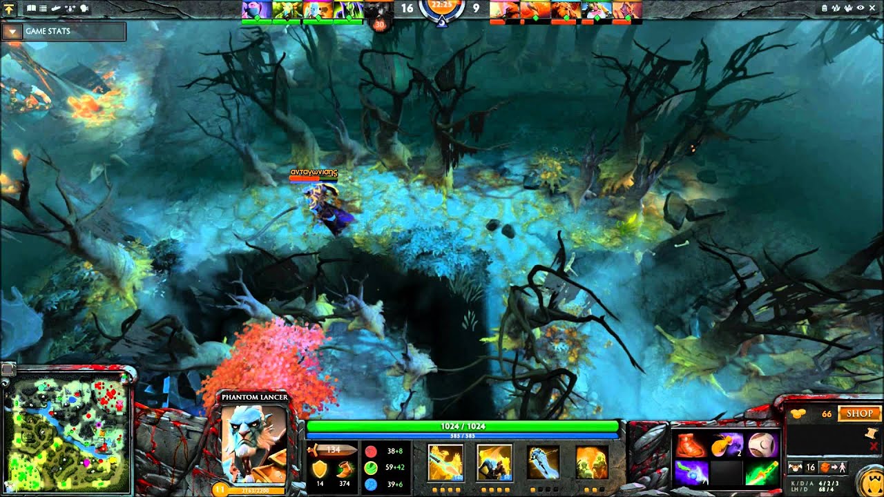 Dota 2: PL illusion solo killing a hero