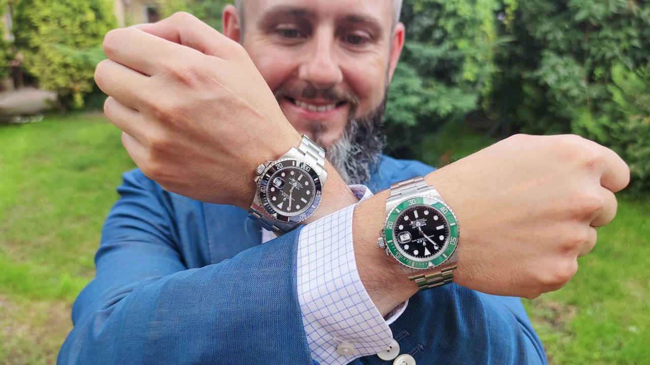 Rolex Submariner Kermit 2021 vs Submariner 2010 ( 126610LV vs 116610 LN )