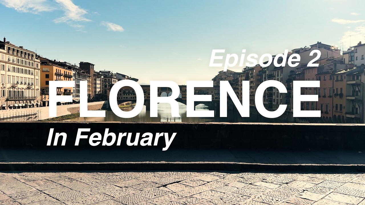 Going to Rome, cooking, better habits | Episode 2 - Florence in February