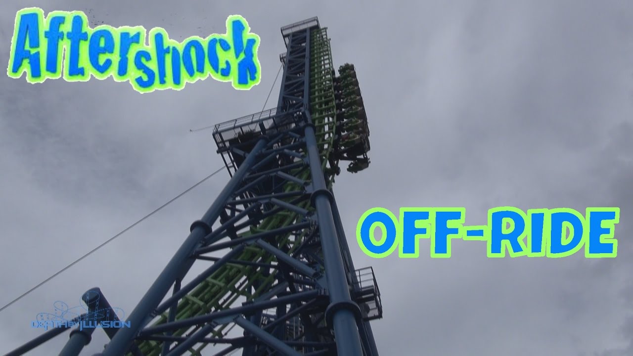 Aftershock Off-Ride (HD) Silverwood Theme Park