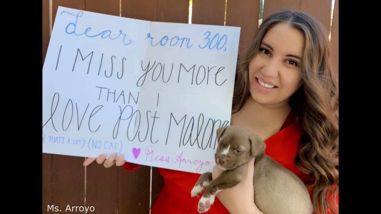 Santa Teresa High School Student Reach Out Video: We Miss You Warriors! Stay Safe