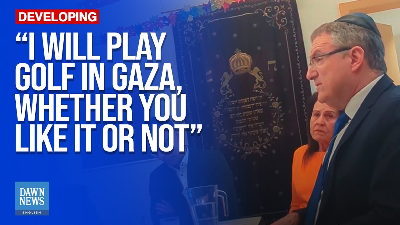 Israeli Envoy To Austria Suggests Executing Gaza Children In Secret Recording | Dawn News English