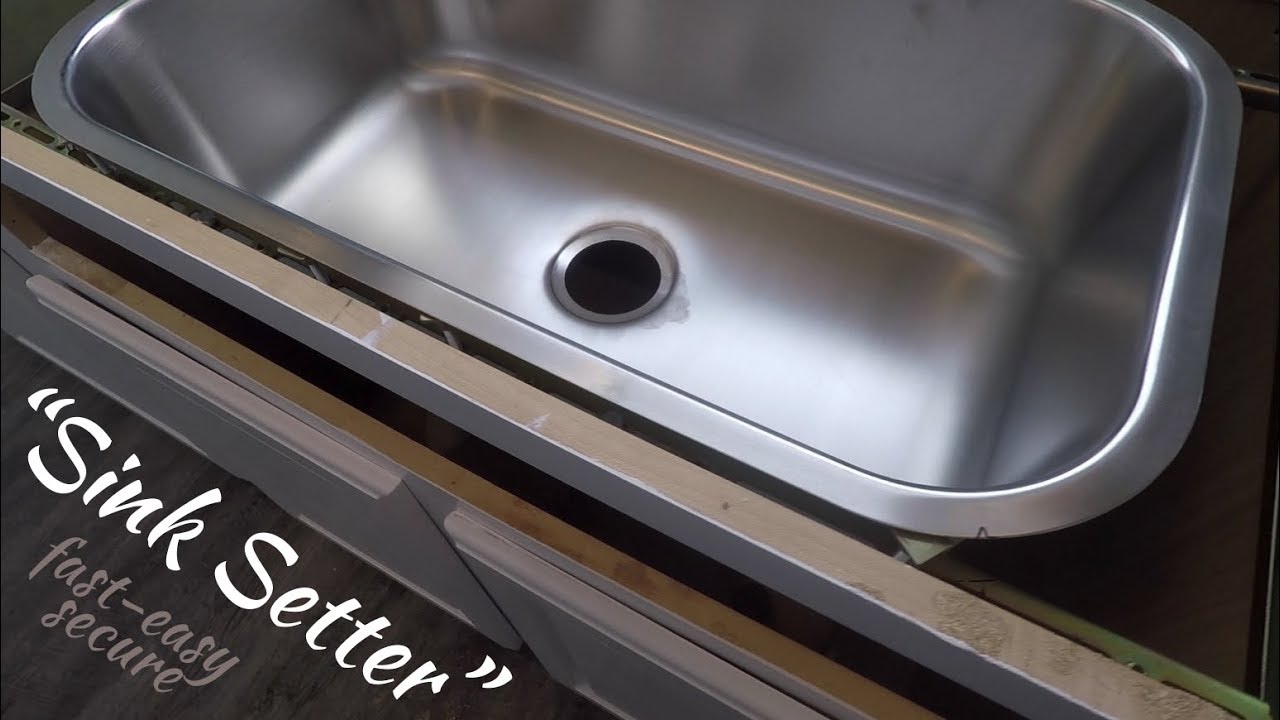 How to Install Undermount Sink in Granite - SINK SETTER