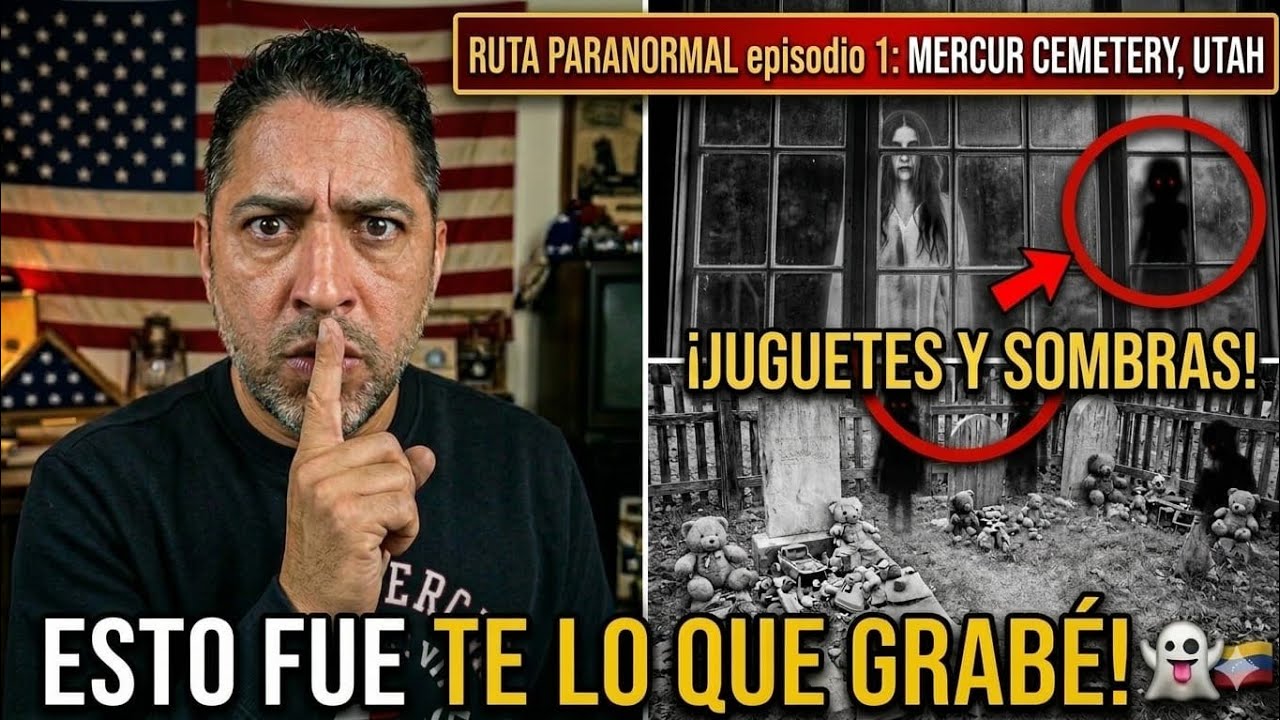 RUTA PARANORMAL episodio 1 Cementerio de MERCUR en UTAH🇺🇲🇻🇪👻