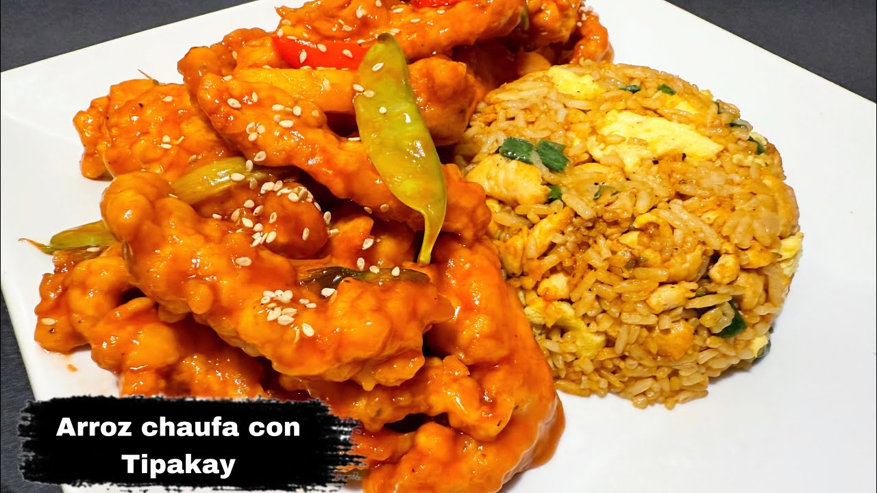 ¡Increíble Tipakay con Arroz Chaufa! Receta Peruano-China que Tienes que Probar