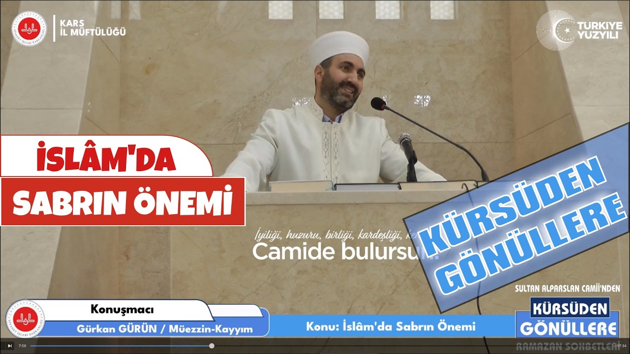 Sultan Alparslan Camii'nden Kürsüden Gönüllere Ramazan Sohbetleri / 2026