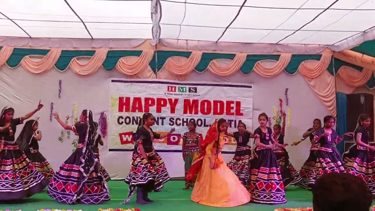 DANCE  by 7th Class Girls HAPPY MOPDEL CONVENT SCHOOL, RATIA 30-DEC-2023