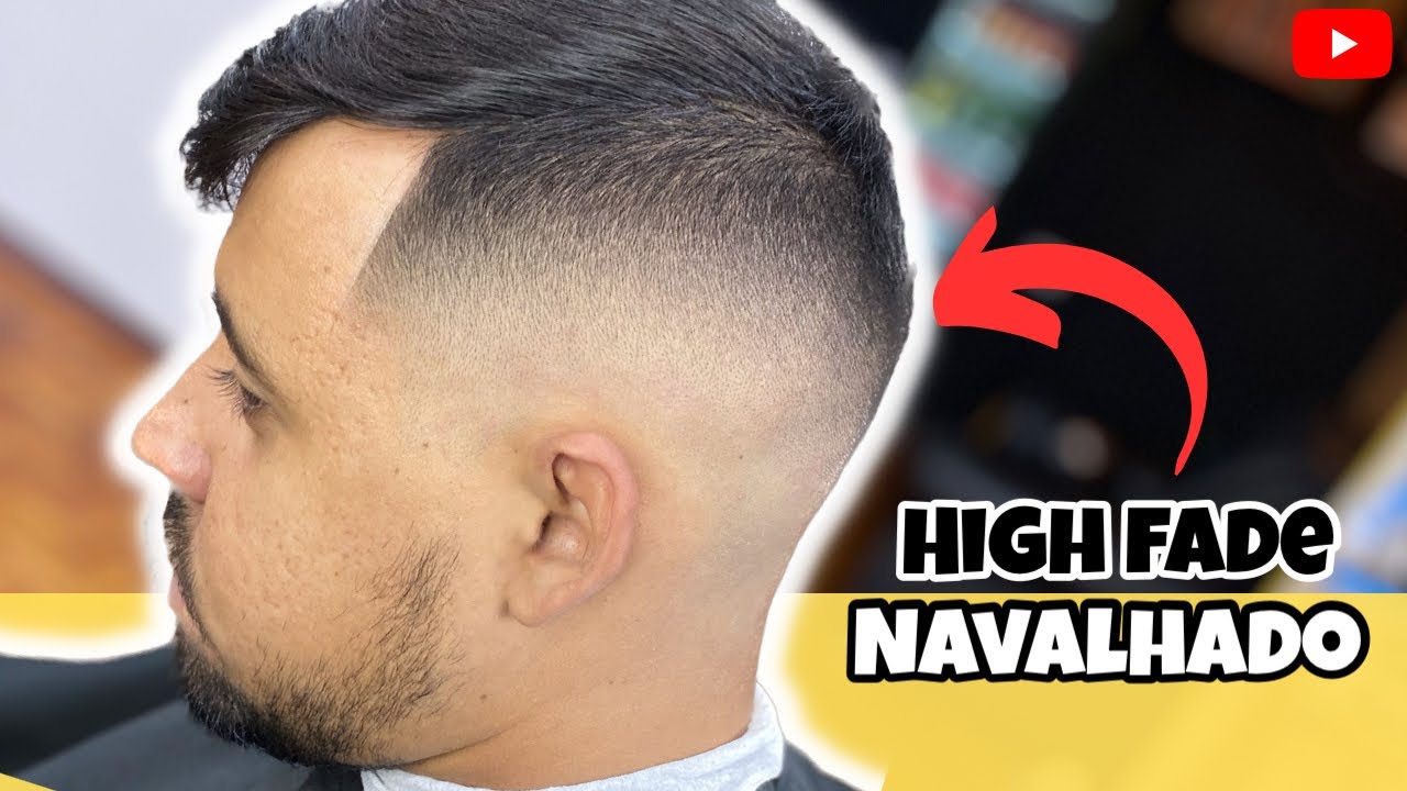 COMO FAZER CORTE HIGH FADE NAVALHADO PASSO A PASSO PARA BARBEIROS INICIANTES