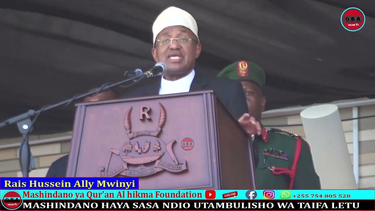 Mashindano haya sasa ndio #Utambulisho wa Taifa letu. Mh. Hussein Mwinyi 