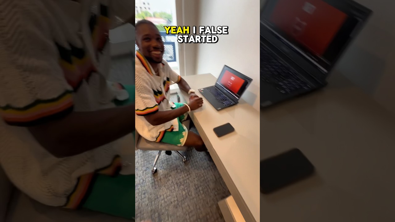 Noah Lyles tests his REACTION TIME