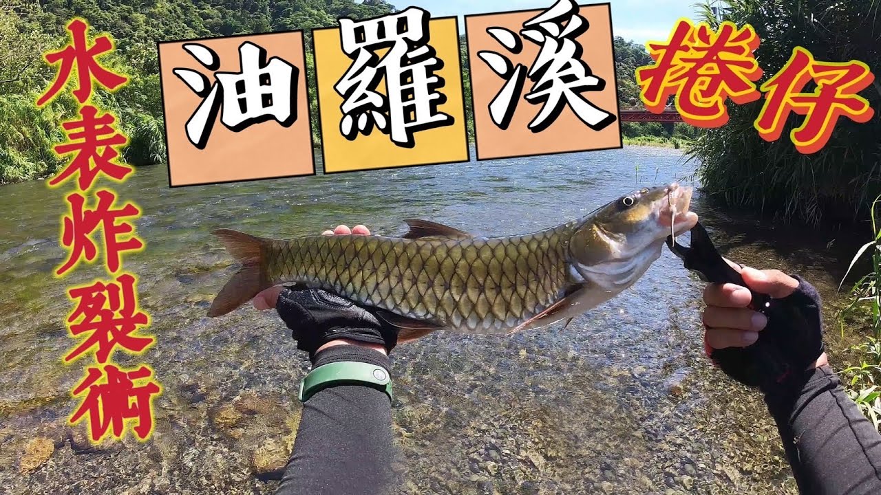 油羅溪復仇戰│水表炸裂術│夏季捲仔爆爆樂│捲仔棘魞人│路亞釣