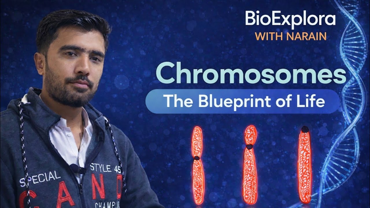 Chromosomes: The blue print of life 🧬(With its types and composition) 