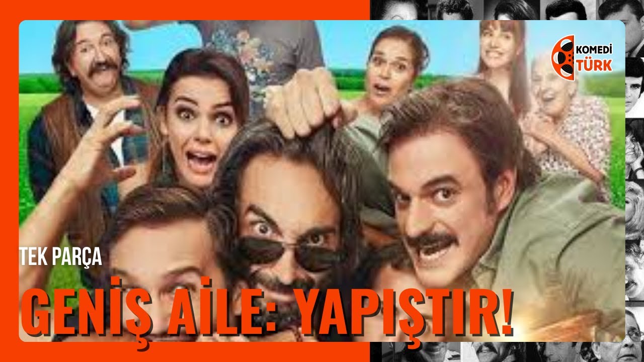 GENİŞ AİLE: YAPIŞTIR! |  Ufuk Özkan, Fırat Tanış, Bülent Çolak | Türk Komedi Filmleri Full HD İzle