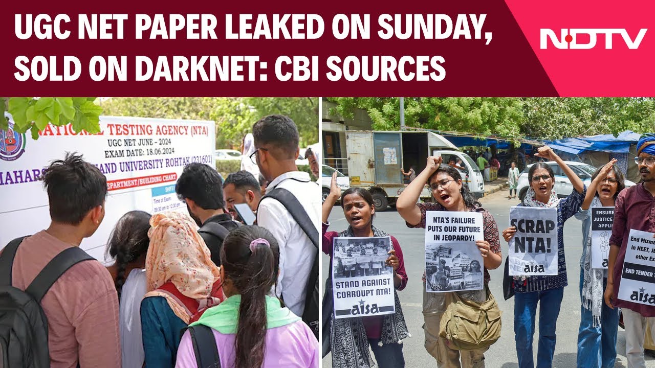 UGC NET Paper Leak | NET Paper Leaked Sunday, Sold On Encrypted Social Media Platform: CBI Sources