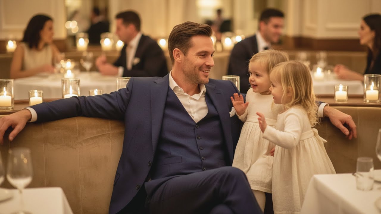 Blind Date Fiasco: The CEO Sat By Himself—Until Twin Sisters Climbed His Chair And Softly Said, “Hi”