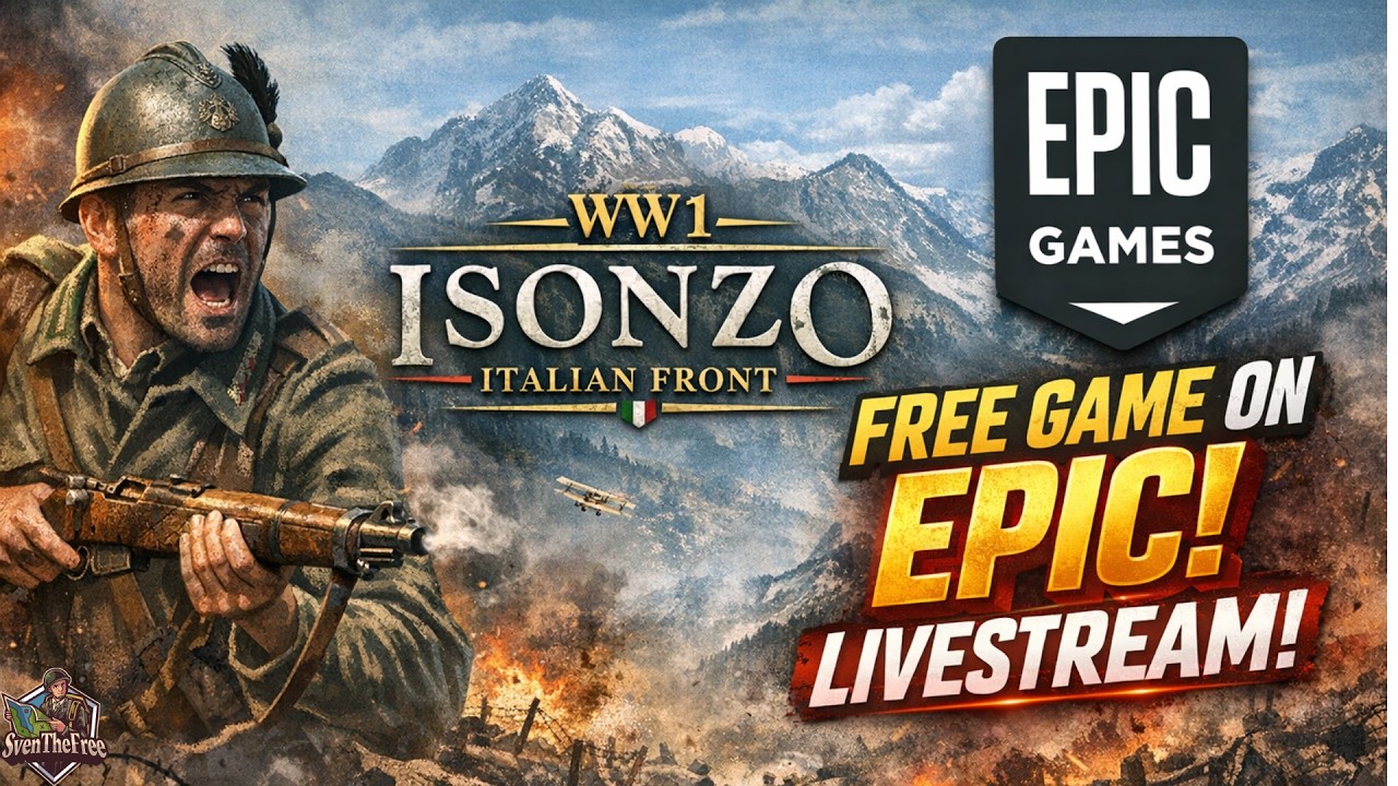 🆓Free game on EPIC WW1 Isonzo Italian Front