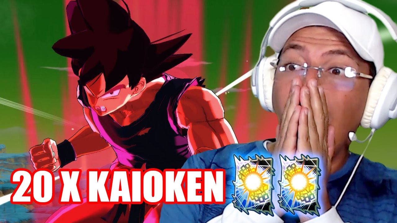 GOKU 20X KAIOKEN ZENKAI NO PVP! ESSE SPARKING PARECE UM ULTRA - DRAGON BALL LEGENDS