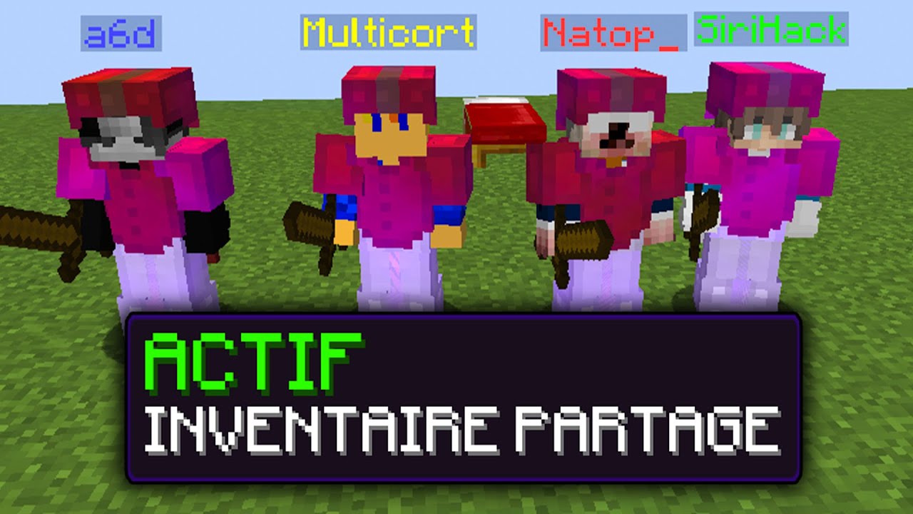 Bedwars mais on partage notre inventaire (ft. @MulticortT, @SiriHack, @Natop, @BriceBBriceYT)