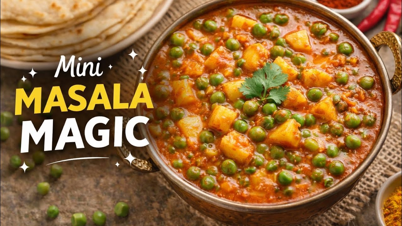 Aalu matar ki sabji recipe #mataraalugravy#indian sabji#cooking video#long video