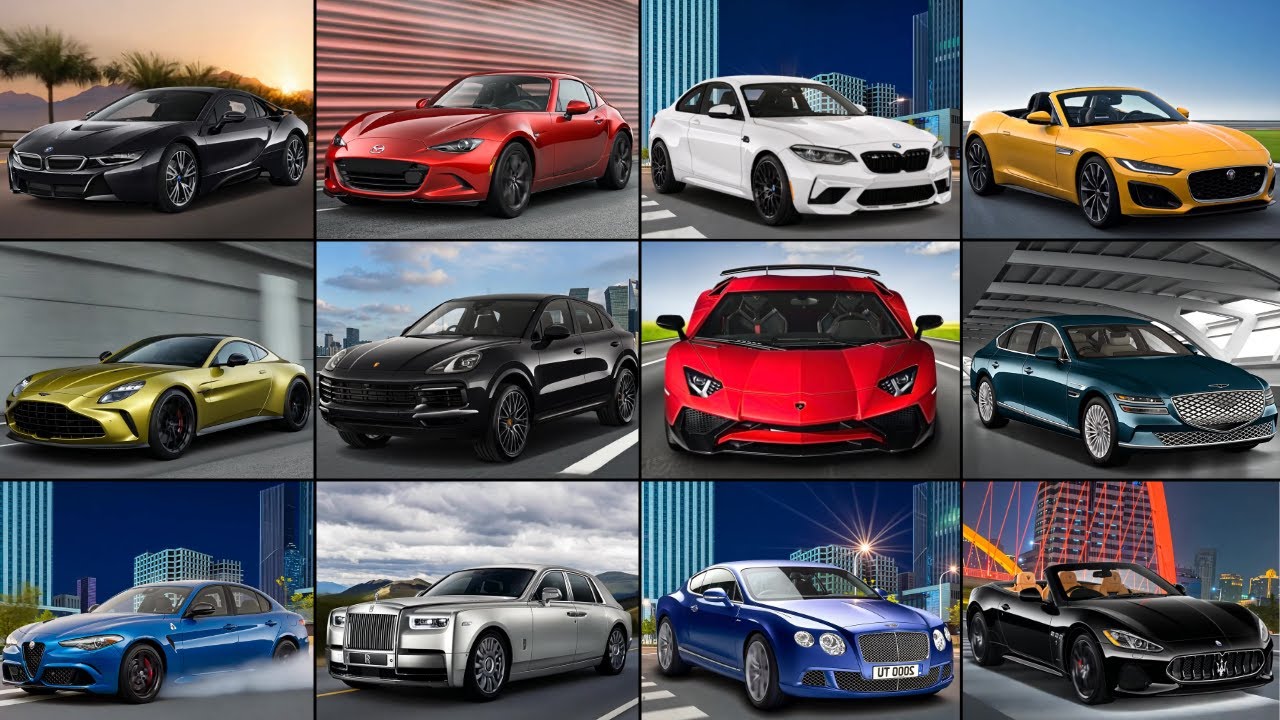 Guess The Car Brand - (Easy, Medium And Impossible Levels)