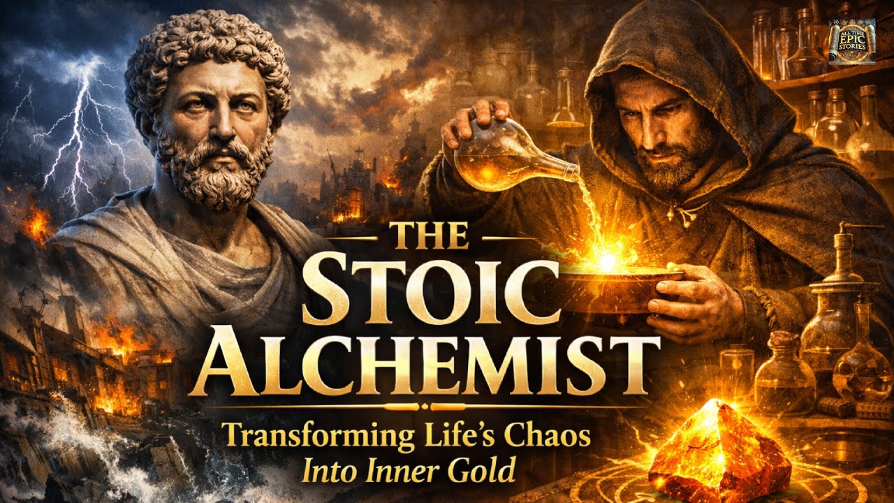 The Stoic Alchemist: Transform Life's Chaos Into Inner Gold | Ancient Wisdom for Modern Times