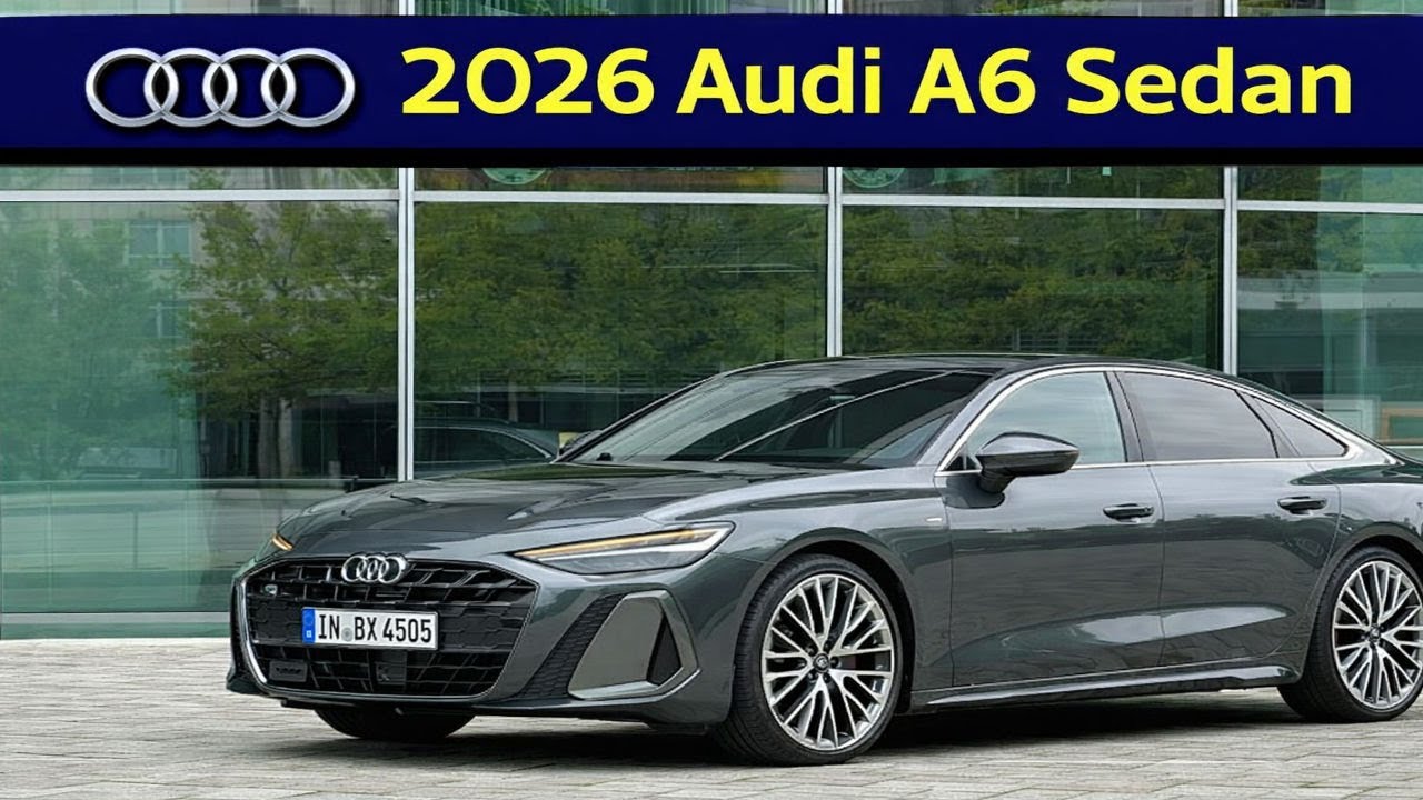 2026 Audi A6 sedan driving REVIEW - more than business as usual?